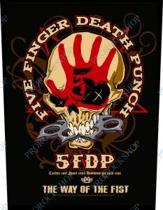 nášivka na záda Five Finger Death Punch - Way Of The Fist