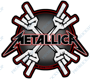 nášivka Metallica - Metal Horns