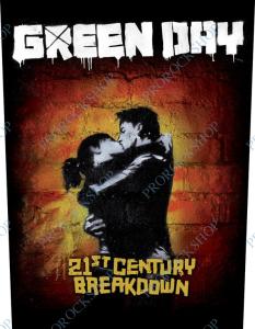 nášivka na záda, zádovka Green Day - 21st Century Breakdown