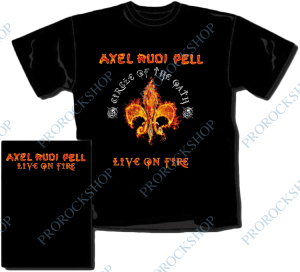 triko Axel Rudi Pell - Live On Fire