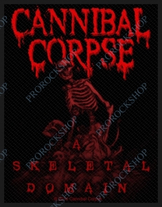 nášivka Cannibal Corpse - A Skeletal Domain