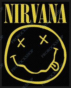 nášivka Nirvana - Smiley