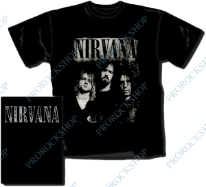 pánské triko Nirvana - Portrait