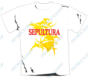 triko Sepultura - Logo white
