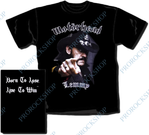 triko Motörhead - Lemmy Born To Lose