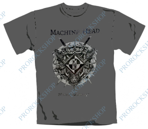 šedivé triko Machine Head - Bloodstone and Diamonds