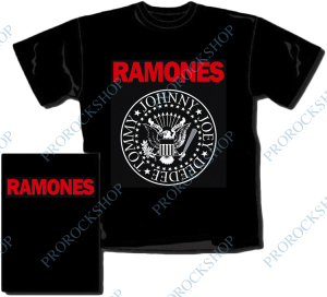 triko Ramones - logo