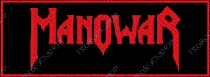 nášivka nápis Manowar - Logo