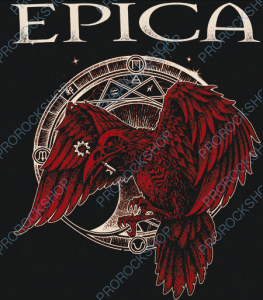 nášivka na záda, zádovka Epica - crow