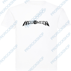 bílé pánské triko Helloween