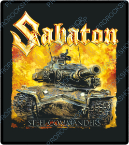 nášivka na záda, zádovka Sabaton - Steel Commanders