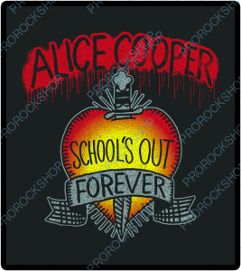 nášivka na záda, zádovka Alice Cooper - School s Out Forever