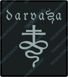 nášivka na záda, zádovka Darvaza - logo