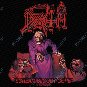 nášivka Death - Scream Bloody Gore