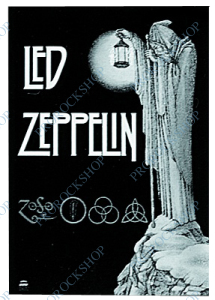plakát, vlajka Led Zeppelin