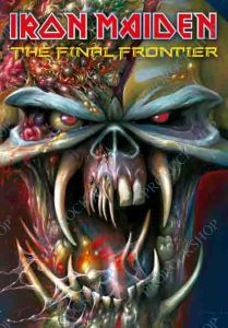plakát, vlajka Iron Maiden - The Final Frontier Head