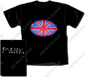 pánské triko, tričko punk - Velká Británie