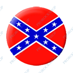 placka, odznak Jižanská vlajka, konfederace
