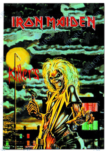 plakát, vlajka Iron Maiden - Killers