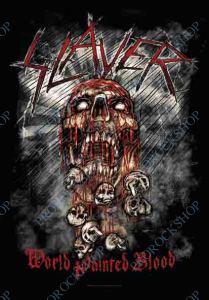 plakát, vlajka Slayer - World Painted Blood