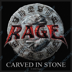 nášivka Rage - Carved In Stone