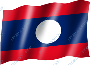 venkovní vlajka Laos