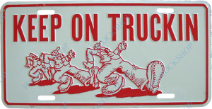 US autoznačka Keep On Truckin