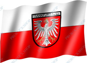 venkovní vlajka Frankfurt Main