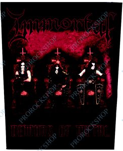 nášivka na záda, zádovka Immortal - Demons Of Metal