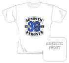 bílé dámské triko Agnostic Front