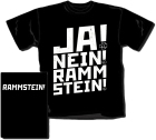 pánské triko Rammstein - Ja! Nein! Rammstein!