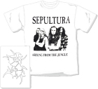 bílé triko Sepultura - Arising From The Jungle