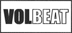 bílá nášivka Volbeat - logo