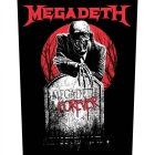 nášivka na záda Megadeth - Tombstone