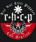 nášivka na záda, zádovka Red Hot Chili Peppers - Los Angeles