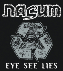 nášivka na záda, zádovka Nasum - Eye See Lies