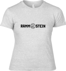 šedivé dámské triko Rammstein