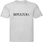 šedivé pánské triko Sepultura