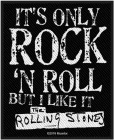 nášivka Rolling Stones - It s Only Rock N Roll