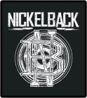 nášivka na záda, zádovka Nickelback - logo