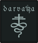 nášivka na záda, zádovka Darvaza - logo