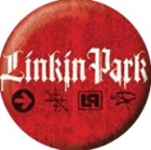 placka, odznak Linkin Park - red