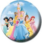 placka, odznak Disney Princezny