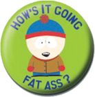 placka, odznak Stan Fat Ass