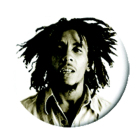 placka, odznak Bob Marley II