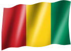venkovní vlajka Guinea