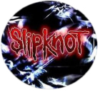 placka, odznak Slipknot - red
