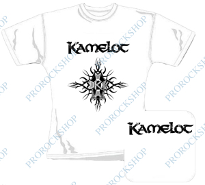 bílé dámské triko Kamelot - Logo