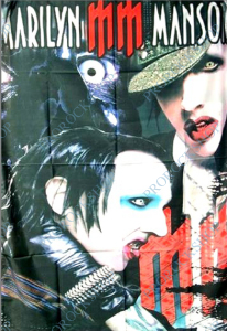 plakát, vlajka Marilyn Manson - tour
