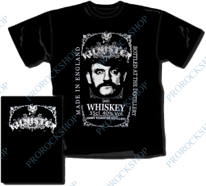 triko Motörhead - Lemmy whiskey